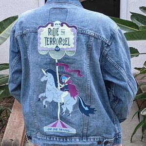 Reworked Upcycled Levi's Denim Jacket